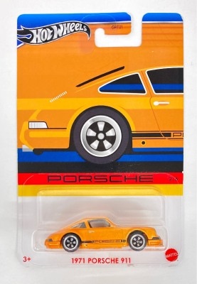 MATTEL HOTWHEELS PORSCHE HRW57 1971 PORSCHE 911/オレンジ 2/6