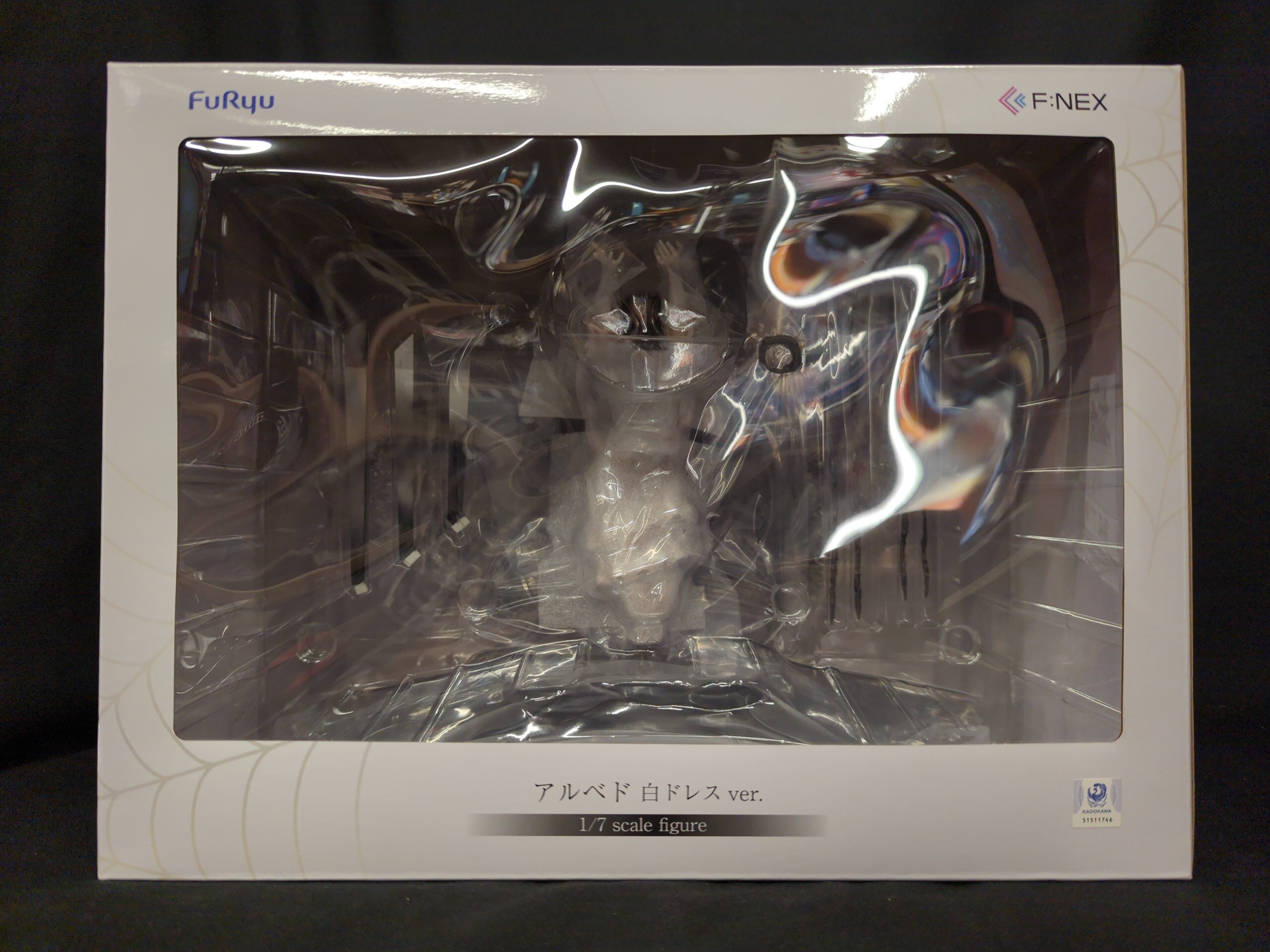 F:NEX/フリュー 1/7スケールフィギュア アルベド 白ドレスver.