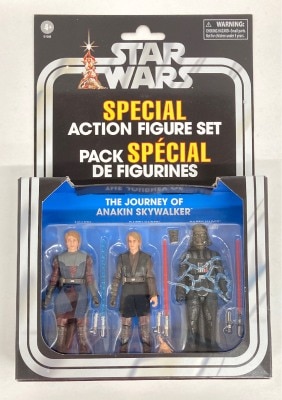 HASBRO SPECIAL ACTION FIGURE SET THE JOURNEY OF ANAKIN SKYWALKER 3.5インチ