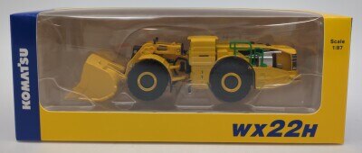 KOMATSU 1/87コマツオリジナルミニチュア WX22H LOAD HAUL DUMP