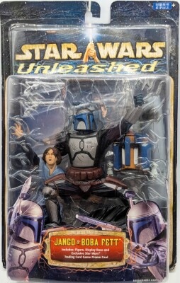 HASBRO UNLEASHED JANGO & BOBA FETT