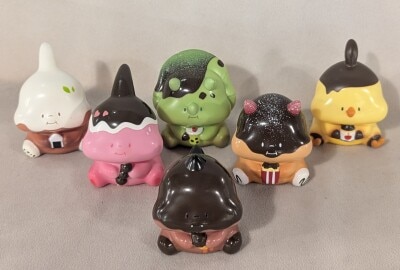 TOY ZERO PLUS DOGDOGBENGPENG FOODIE DINOSAUR ASSORTED CHOCOLATES
