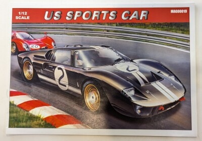 MAGNIFIER 1/12 US SPORTS CAR 24 hour endurance racing car MAG00019