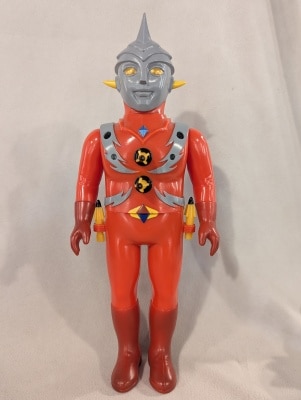 REALHEAD/SKULL TOYS ドクロックスマン(黒成型/金/紫塗装/マント