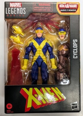 HASBRO X-MEN/MARVEL LEGENDS BUILD A FIGURE CYCLOPS