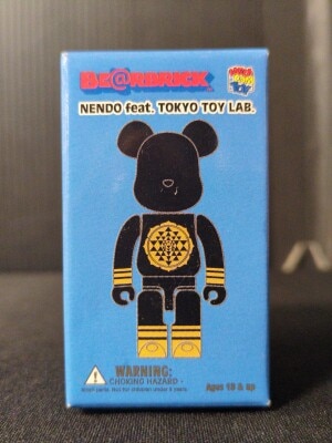 MEDICOMTOY BE@RBRICK 6 黒ボディ/NENDO feat 東京トイ研究所 100%