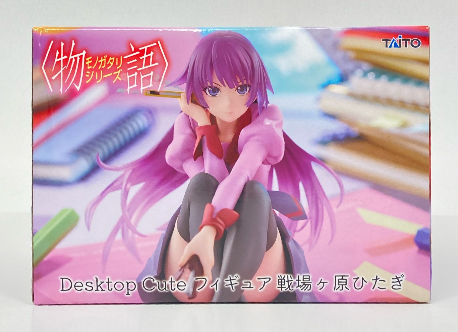 タイトー Desktop Cute フィギュア 化物語 戦場ヶ原ひたぎ