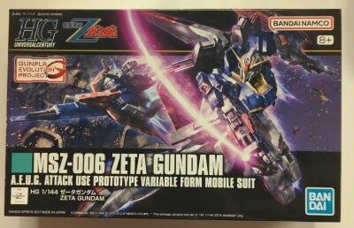 BANDAI SPIRITS 1/144 Bandai Namco Zeta Gundam / + notation 203