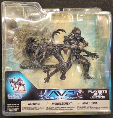 McFARLANE TOYS PLAYSETS CELTIC PREDATOR THROWS ALIEN