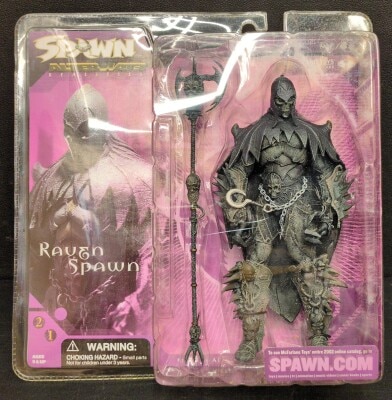 McFARLANE TOYS SERIES 21 / ALTERNATE REALITIES RAVEN SPAWN 6inch