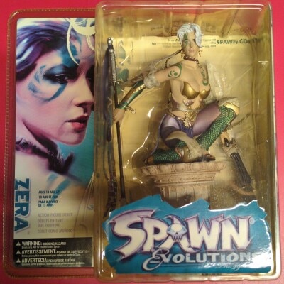 McFARLANE TOYS SERIES 29 / EVOLUTIONS ZERA (without chest Scarf) 6 inch
