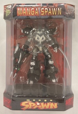 McFARLANE TOYS SPECIAL EDITION MANGA SPAWN (Black / Octagonal Case) 6 inch