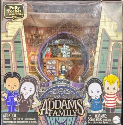 Mattel POLLY POCKET COLLECTION ADAMS FAMILY