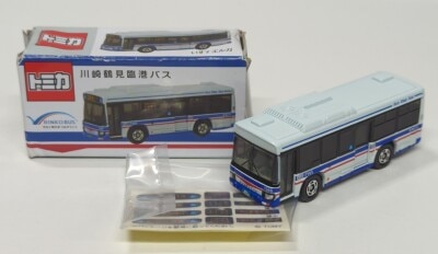 Takara Tomy Arts Tomica Made in China / Kawasaki Tsurumi Rinko Bus Co., Ltd. Custom Order Kawasaki Tsurumi Rinko Bus Isuzu Erga Non-Step Bus