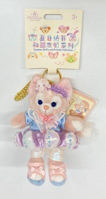 上海ディズニーリゾート Plush Bag Charm Duffy and Friends リーナベル(タコ)/Beach day Collection 夏2025