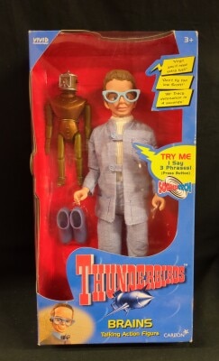 CARLTON TALKING ACTION FIGURE BRAINS