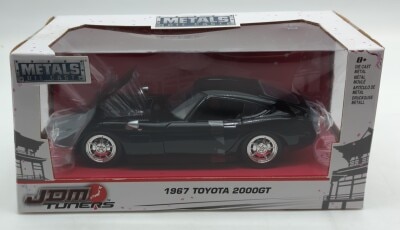 JadaTOYS 1/24JDM TUNERS 1967 TOYOTA 2000GT/ブラック 99575