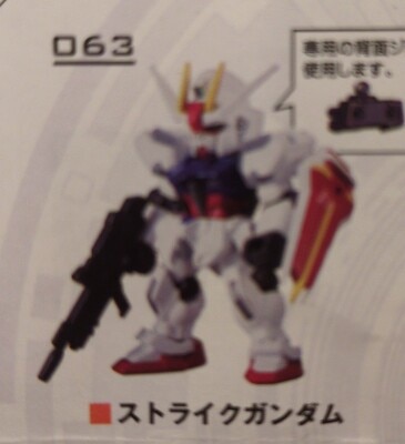BANDAI NAMCO MOBILE SUIT ENSEMBLE PART10 Capsule Edition Strike Gundam 063