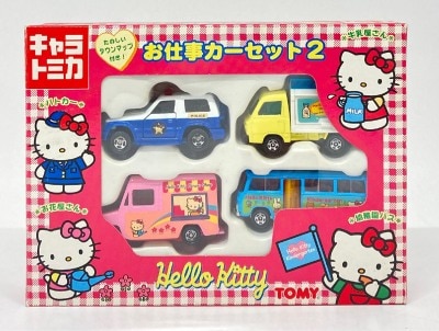 Tomy Character Tomica Gift Set Hello Kitty Work Car set 2