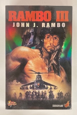 HOTTOYS MOVIE MASTERPIECE JOHN J. RAMBO / RAMBO III MM035