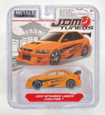 JADATOYS JDM TUNERS 2002 MITSUBISHI LANCER EVOLUTION 7/橙 14036