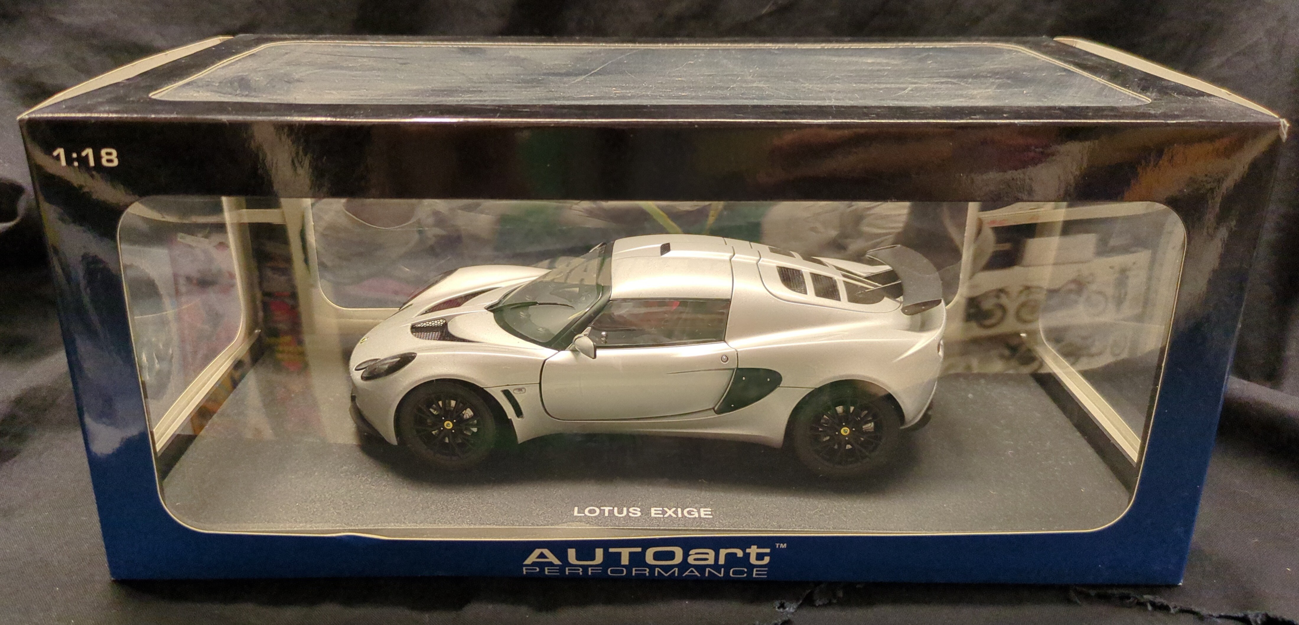 AUTOART 1/18 PERFORMANCE LOTUS EXIGE SILVER / PERFORMANCE 75361