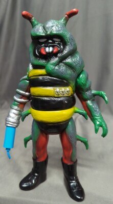 ミニソフビ ハサミジャガー POPY 昭和40年代の当時物 ミニソフビ