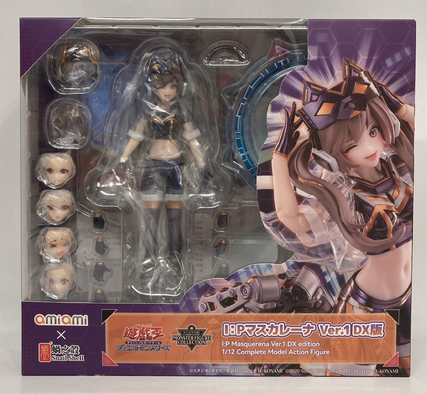 Amiami Yu-Gi-Oh! Card Game Monster Figure Collection I:P Mascarena Ver. 1 DX