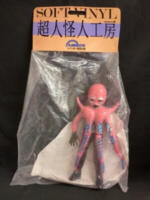 超人怪人工房シリーズ　三日月仮面 レインボー造形企画　未開封　ソフビ 超人怪人工房シリーズ 鉄ヒメ仮面 レインボー造形企画 未開封