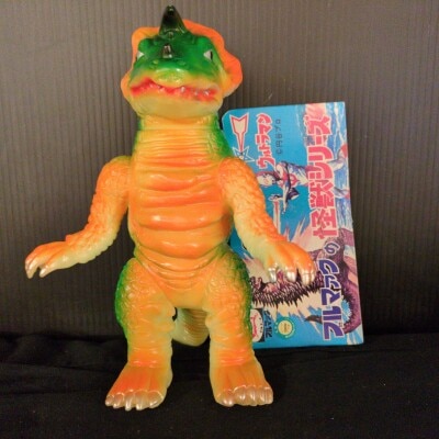 ポピー　ブルマァク 新・復刻版怪獣シリーズ ラゴン 新造型特大 ブルマァク ブルマァクの「海底原人ラゴン」の「特大サイズ」が蓄光版で復活