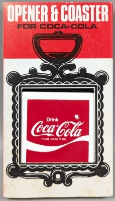 Coca Cola FOR Coca-Cola OPENER&COASTER