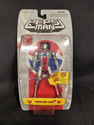 バンダイ HEAD CHANGE ACTION FIGURE PEPSIMAN / FIRST MODEL
