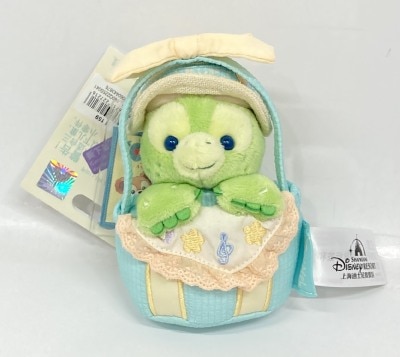 上海ディズニーリゾート Plush Bag Charm Duffy and Friends/春日 2025 オルメル(バスケット)/Spring Collection 2025 SHDL