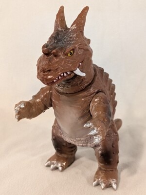 U.S.TOYS ウルトラマン大怪獣シリーズ ペギラ(茶成型/銀スプレー