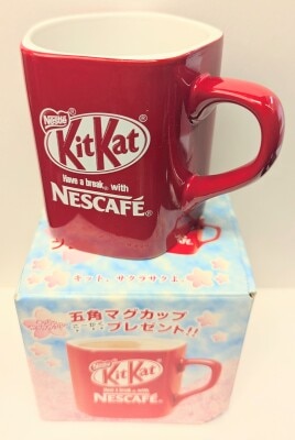 Nestle/ネスレ 五角マグカップ KitKat