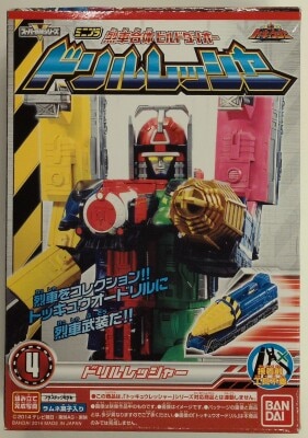 バンダイ ミニプラ 烈車合体ビルドダイオー 烈車戦隊トッキュウジャー ドリルレッシャー 4