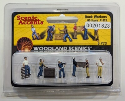 WOODLAND SCENICS Scenic Accents Dock Workers HO Scale