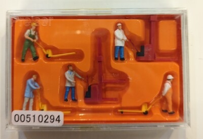 Preiser Stock workers HO Scale