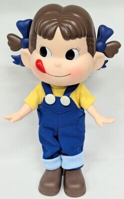 ペコテール ペコちゃん人形　青リボン セブンイレブン限定 2012 アイビースタイル ペコちゃん人形