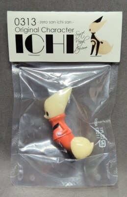 FEWMANY 0313 ORIGINAL CHARACTER SOFT VINYL FIGURE ICHI オレンジ/黒/白