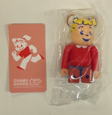 MEDICOM TOY BE@RBRICK CUTE(裏) OSAMU GOODS 赤 100% シリーズ50