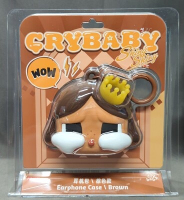 POPMART EARPHONE CASE CRYBABY SHINY SHINY