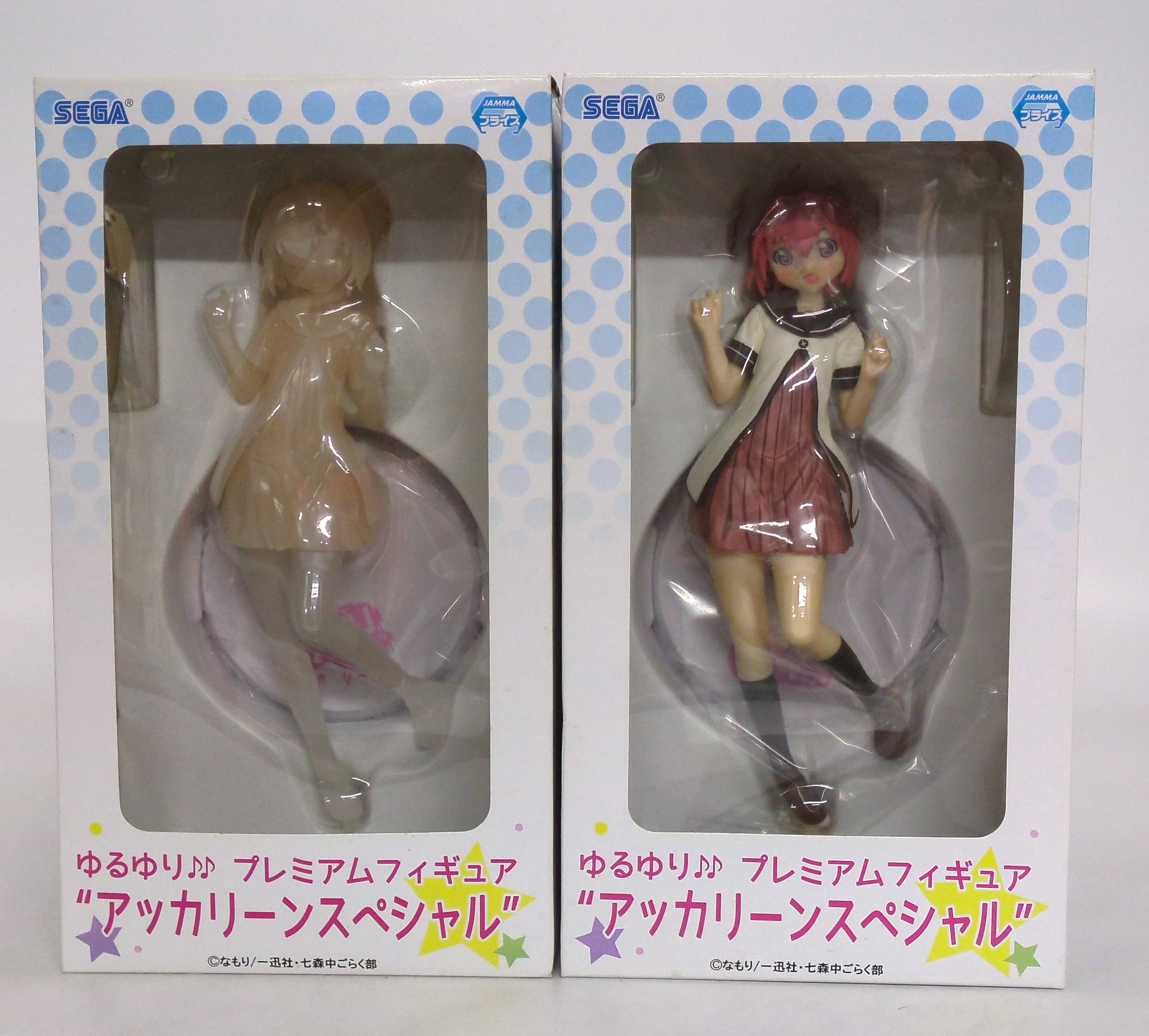 Sega Premium Figure Akkareen Special/Yuru Yuri Complete Set of 2