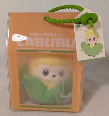 POP MART THE MONSTERS WACKY MART SERIES LABUBU/SQUISHY CHARM CORN