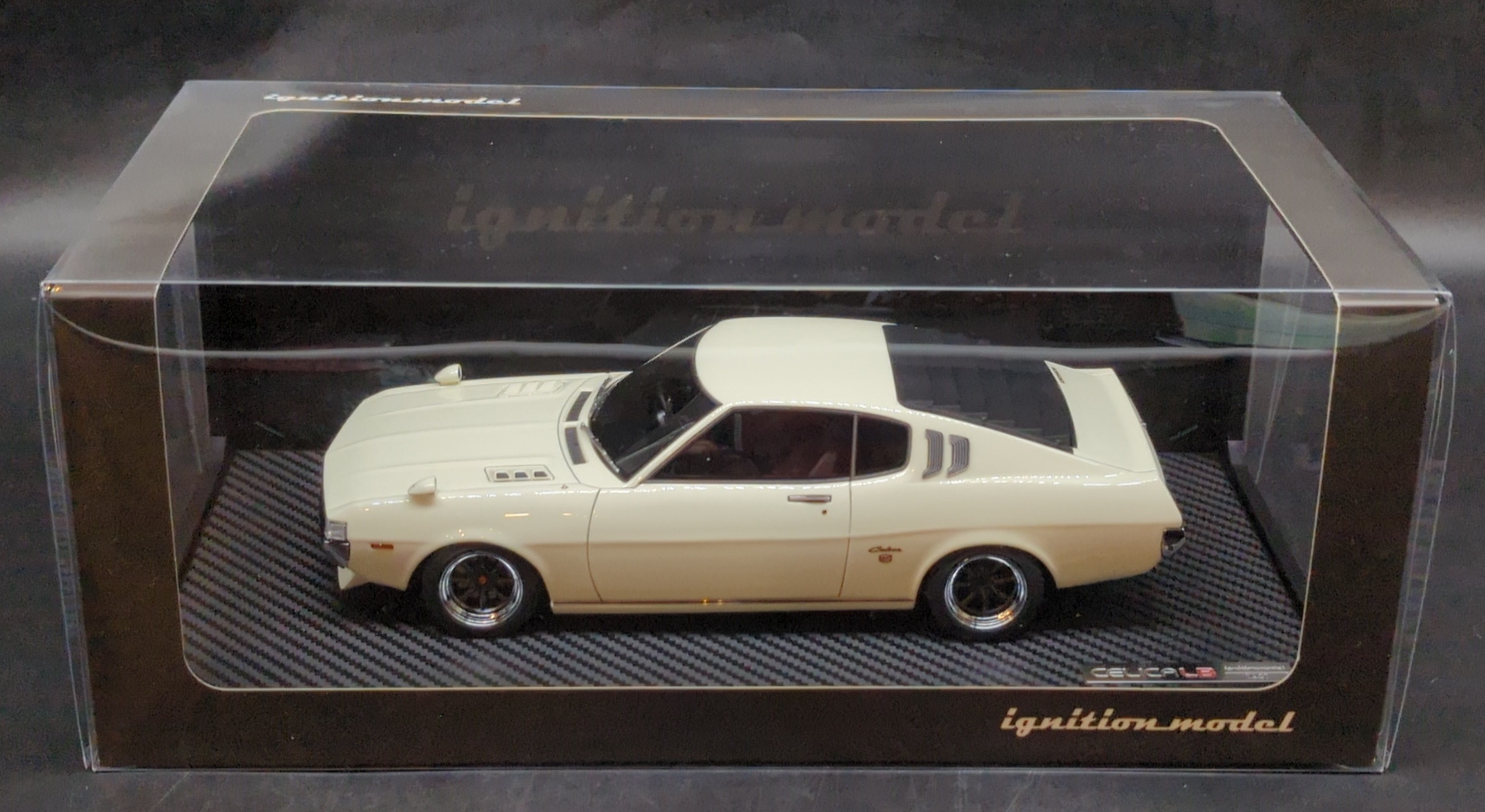 ignition model 1/18 Toyota Celica 1600GT LB (TA27) White ※Watanabe-wheel IG2599