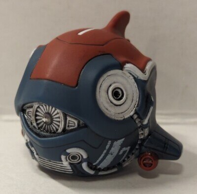 REALHEAD/SKULL TOYS ドクロックスマン(黒成型/金/紫塗装/マント付