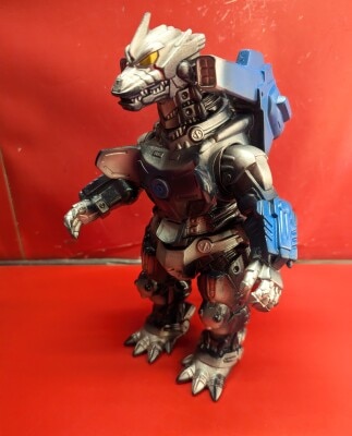 マーミット 世紀の大怪獣シリーズ 3式機龍 (濃紫成型/銀ブルメタ塗装赤目)
