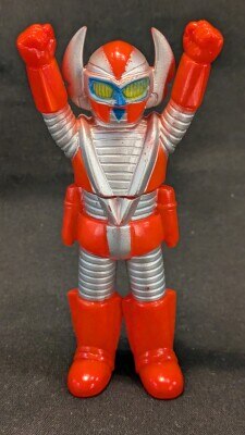 ブルマァク レッドマン ミニ ソフビ ミドルサイズ 当時物 約14cm