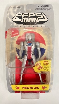 バンダイ HEAD CHANGE ACTION FIGURE PEPSIMAN / FIRST MODEL