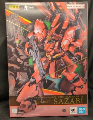 BANDAI SPIRITS 超合金×THE LIFE SIZED ν GUNDAM STATUE THE LIFE SIZED ν GUNDAM STATUE MSN-04FF サザビー